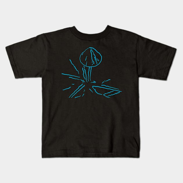 Mushrooms Kids T-Shirt by Bongonation